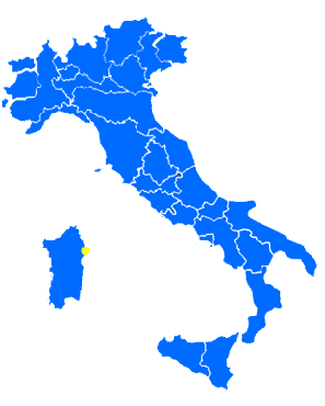 cartina geografica dell'italia